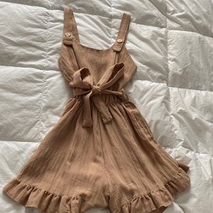 One piece camisole with short and bow-tied-size S-M-bought in a store in spain